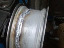 шов после работ по аргонно-дуговой сварке