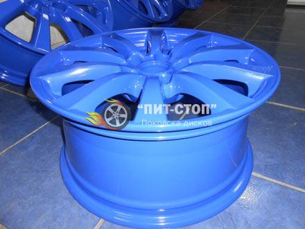 Порошковая покраска RAL 5002