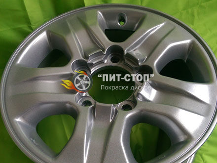 Покраска диска серебро N 245