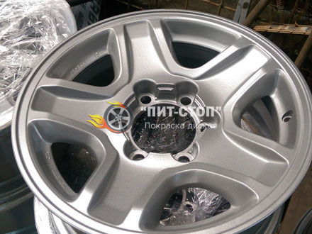 Покраска диска серебро N 409