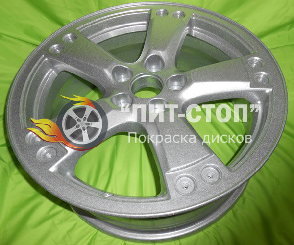 Диск после окраски