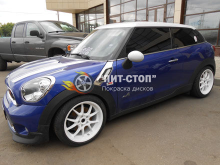 Порошковая покраска в белый глянец