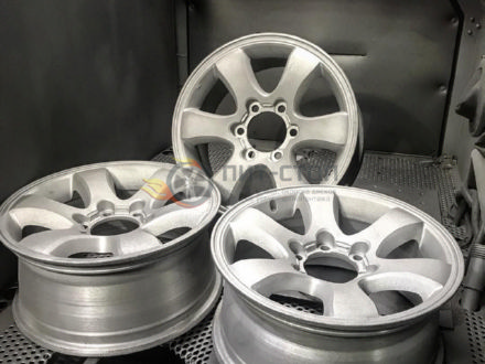 Диски после пескоструйной обработки