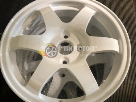 Белый глянец